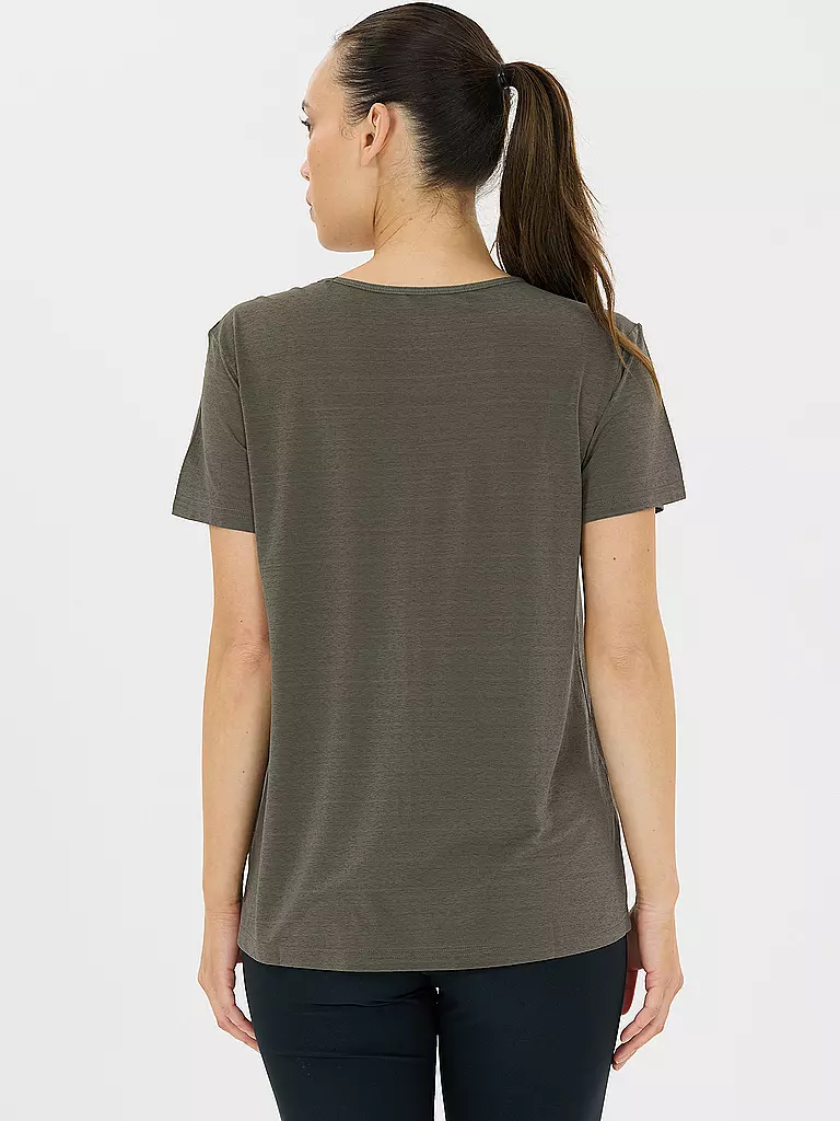 ATHLECIA | Damen Fitnessshirt Lizzy | olive