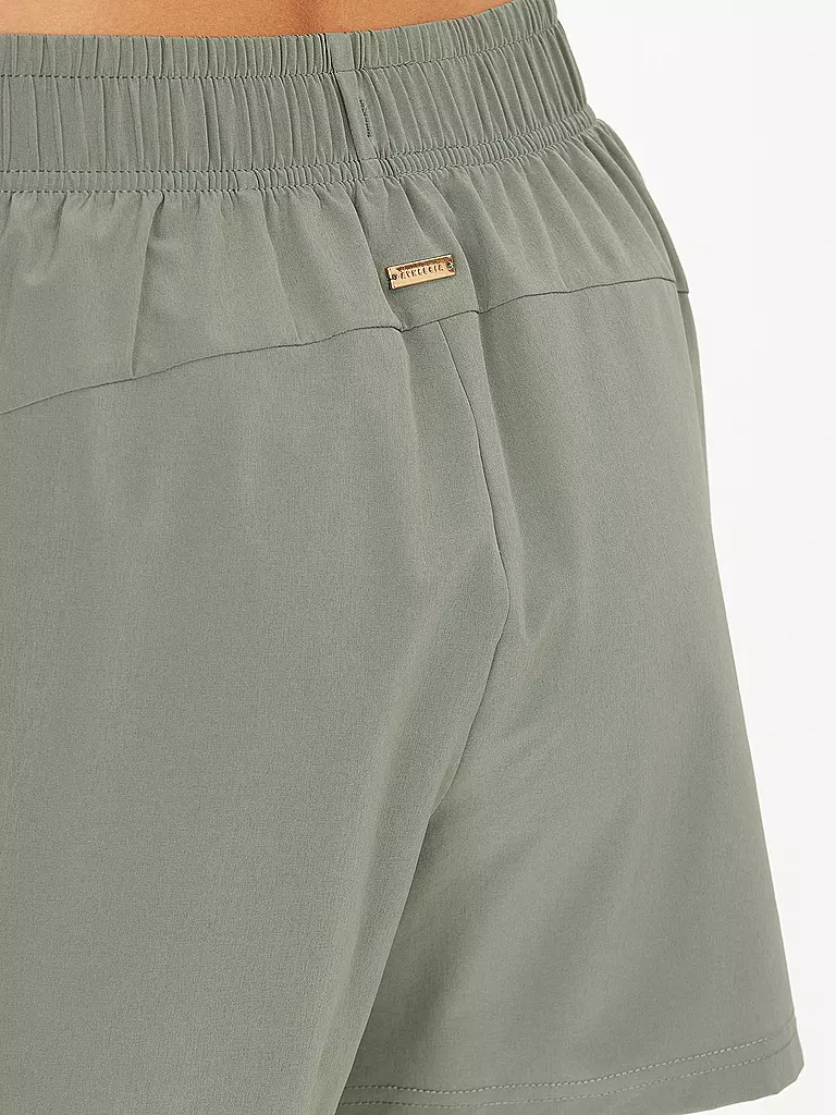 ATHLECIA | Damen Fitnessshort Gerrit | olive