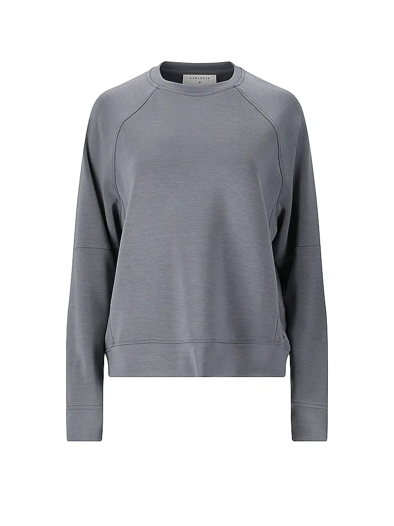 ATHLECIA | Damen Fitnesssweater Jacey Crew Neck | Grau
