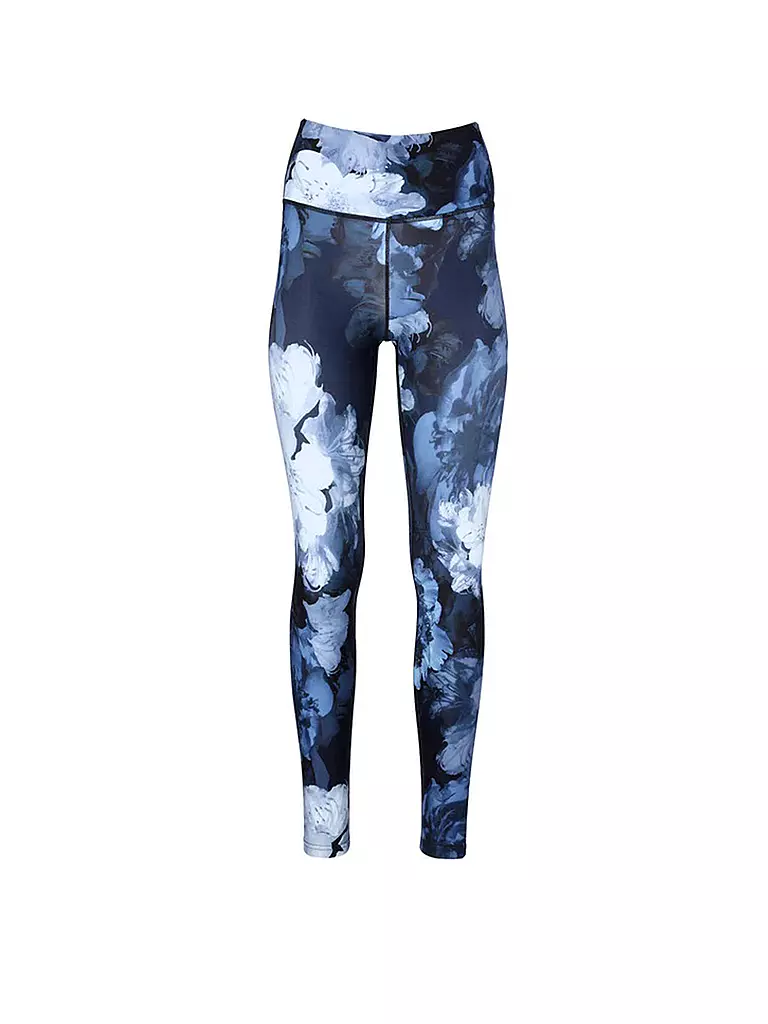 ATHLECIA | Damen Fitnesstight  France Printed  | dunkelblau