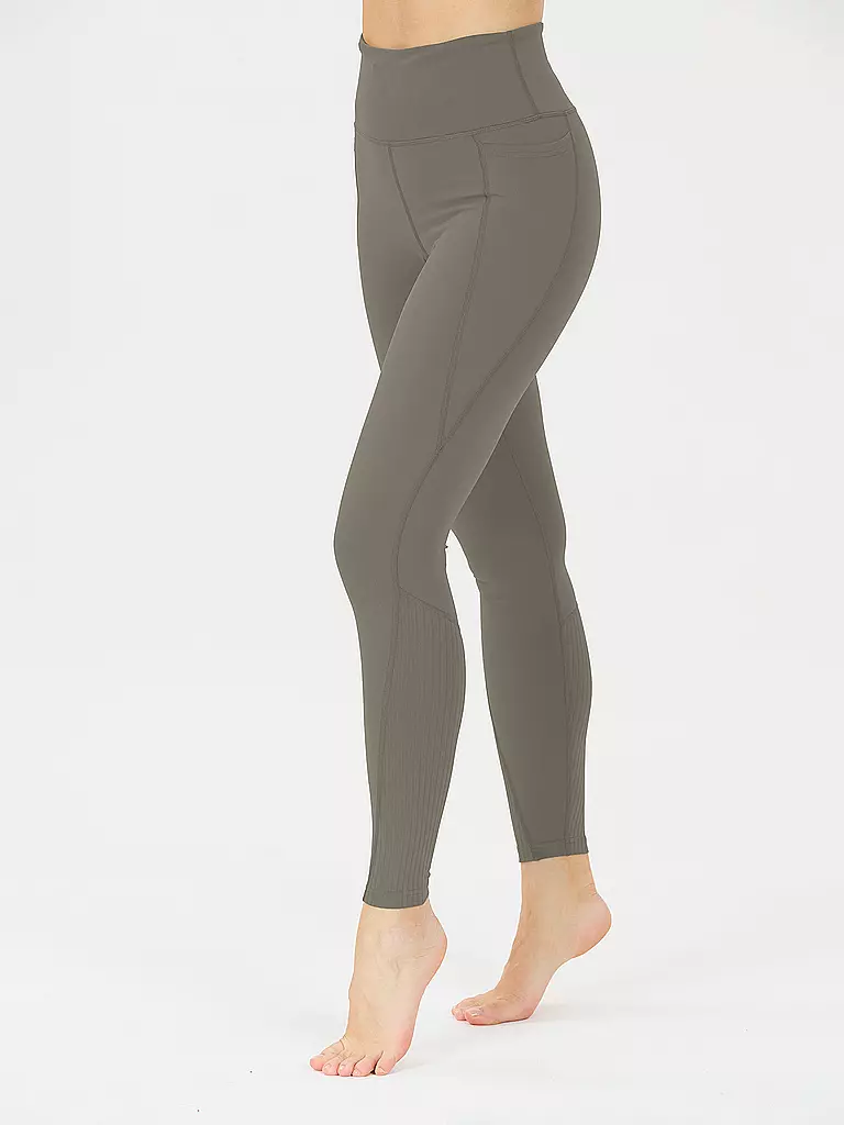 ATHLECIA | Damen Fitnesstight Aliya | olive