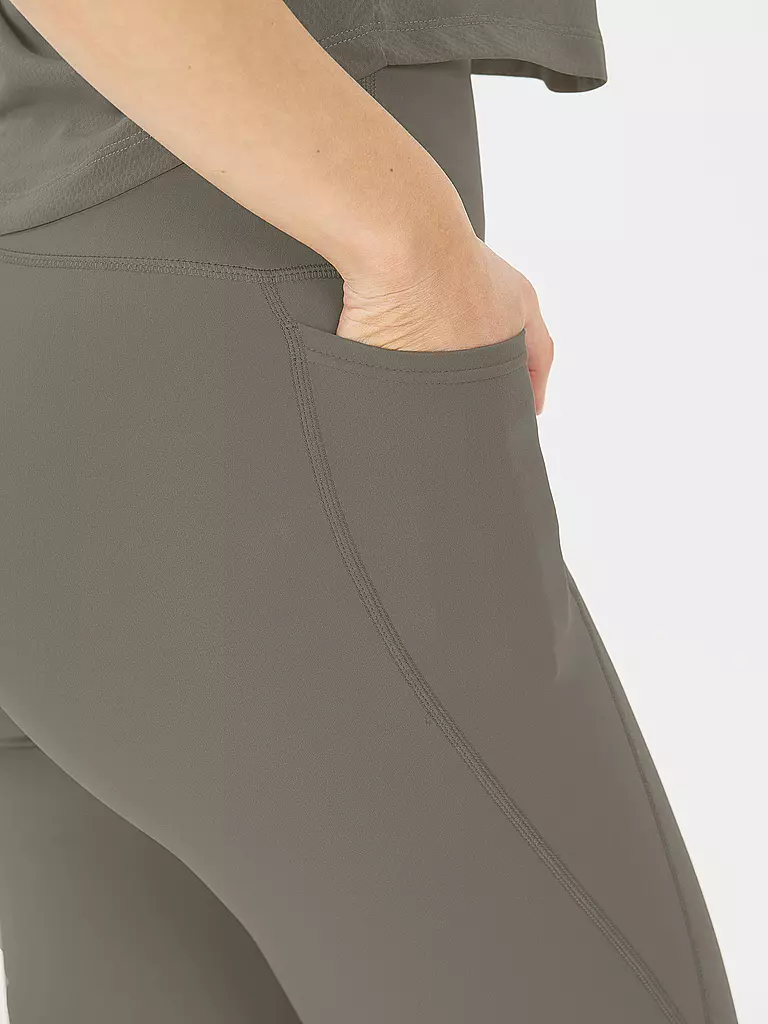ATHLECIA | Damen Fitnesstight Aliya | olive