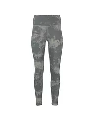 ATHLECIA | Damen Fitnesstight Vieeie Print | dunkelblau
