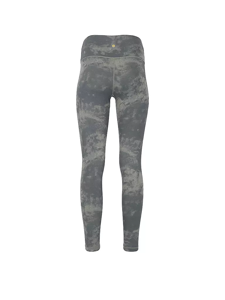 ATHLECIA | Damen Fitnesstight Vieeie Print | dunkelblau