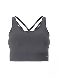 ATHLECIA | Damen Sport-BH Aideny Seamless Medium Support | dunkelblau