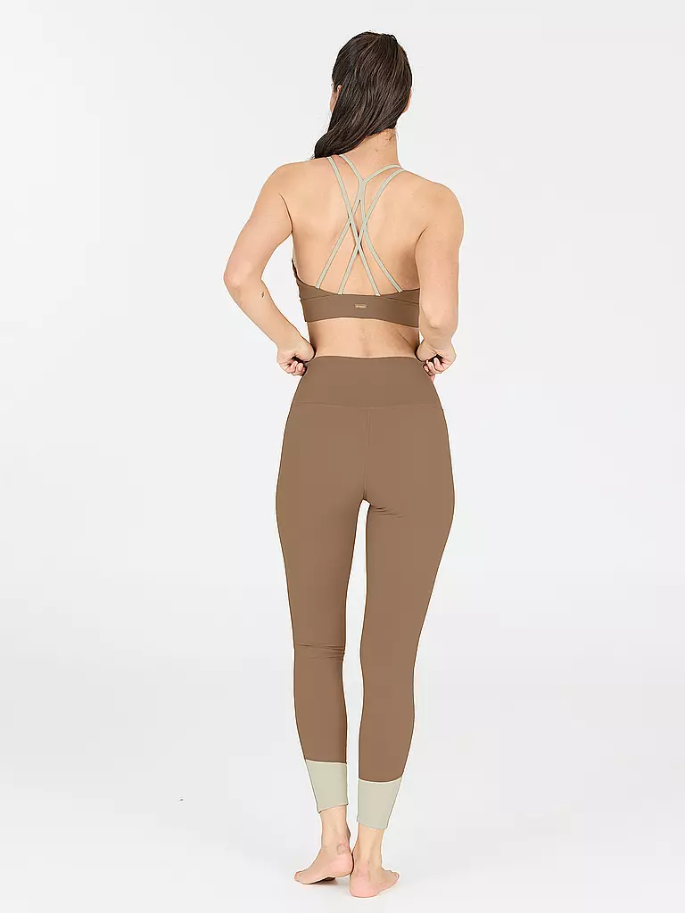 ATHLECIA | Damen Sport-BH Colorblock Medium Support | mint