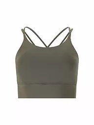 ATHLECIA | Damen Sport-BH Elli Low Support | olive