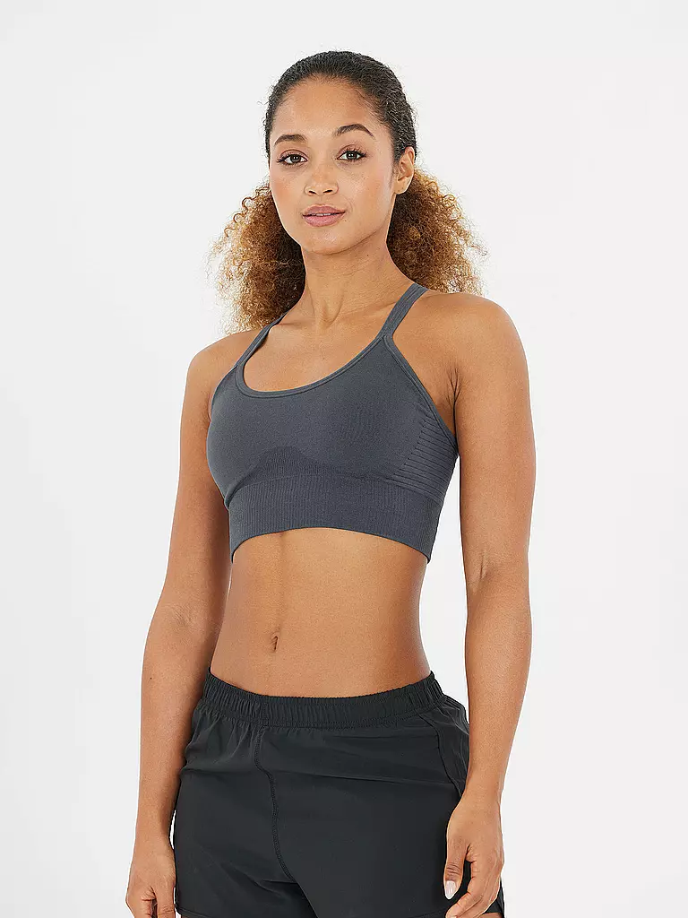 ATHLECIA | Damen Sport-BH Foan Low Support | dunkelblau