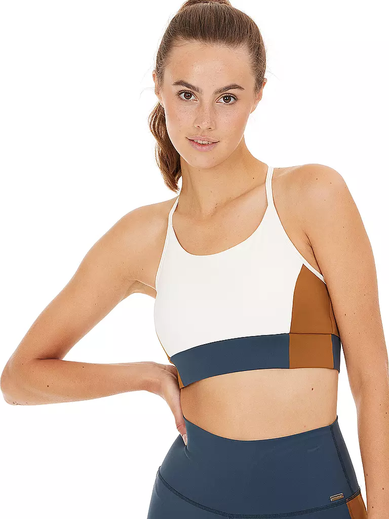 weiss Damen Sukey Sport-BH ATHLECIA Light