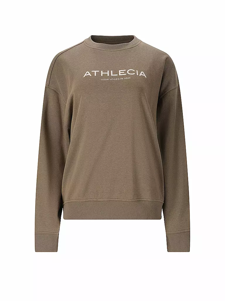 ATHLECIA | Damen Sweater Atkins Crew | dunkelgrün