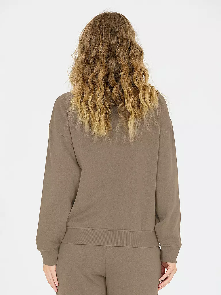 ATHLECIA | Damen Sweater Atkins Crew | dunkelgrün