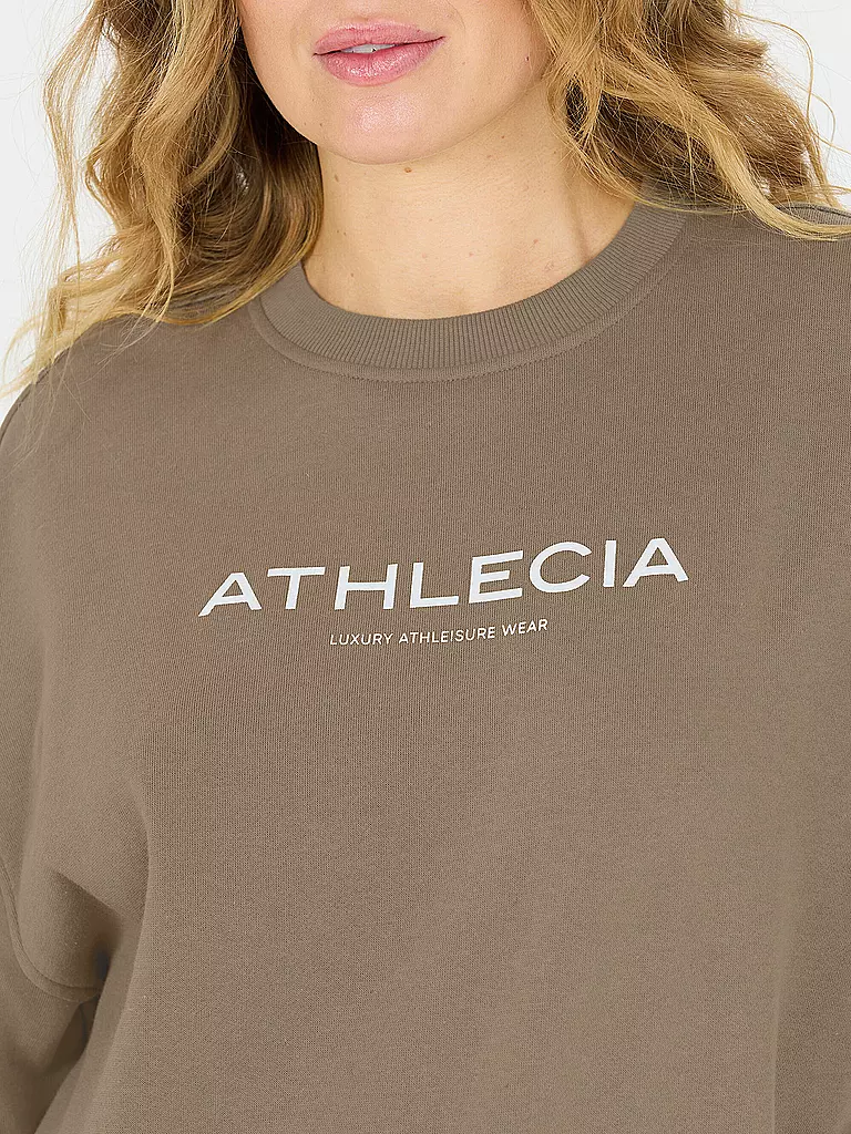 ATHLECIA | Damen Sweater Atkins Crew | dunkelgrün