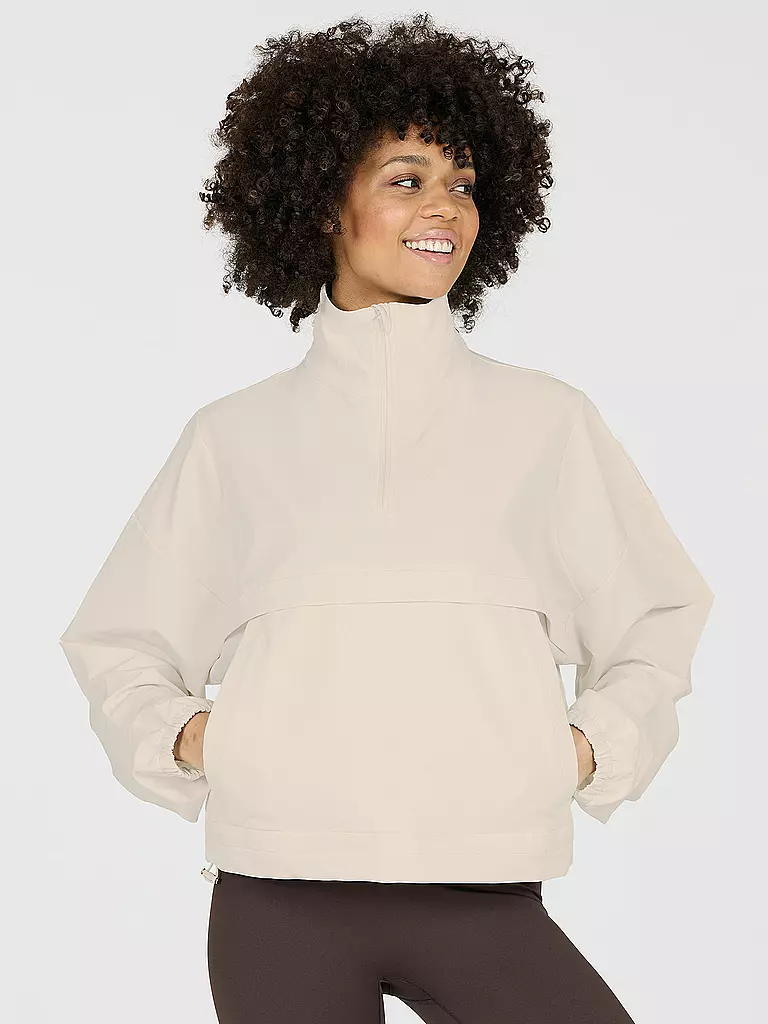 ATHLECIA | Damen Sweater Carley 1/2 Zip | creme