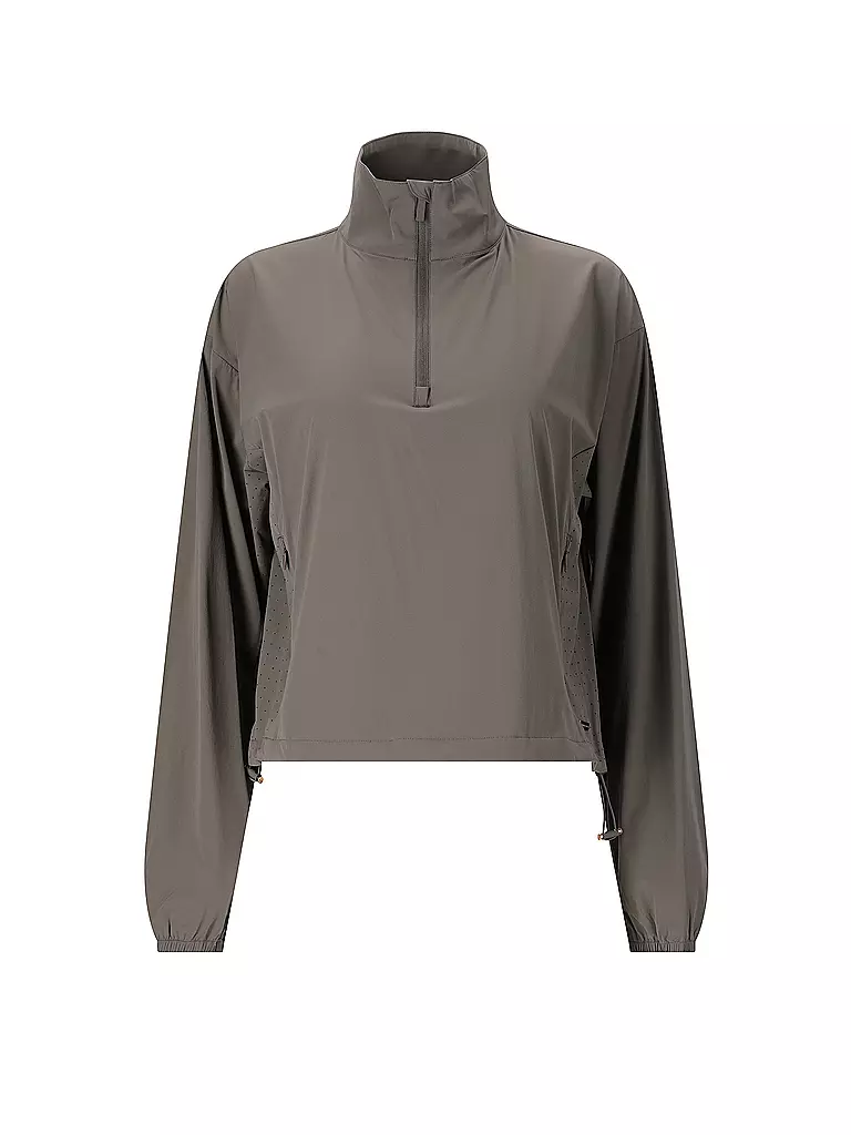 ATHLECIA | Damen Sweater Sharma 1/2 Zip | olive