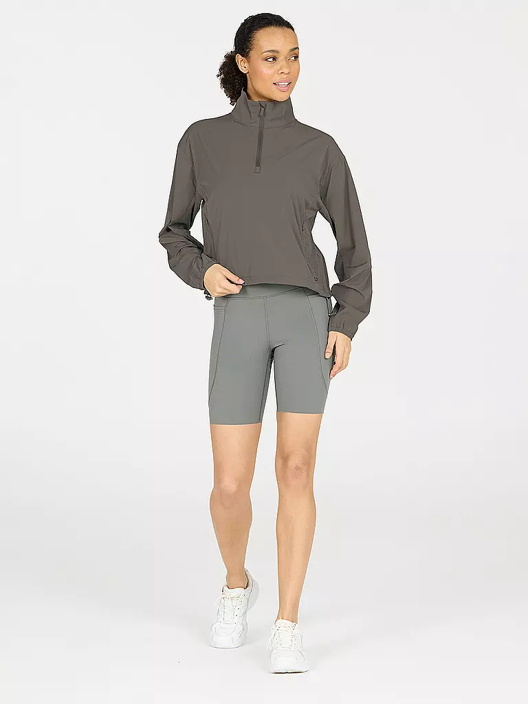 ATHLECIA | Damen Sweater Sharma 1/2 Zip | olive