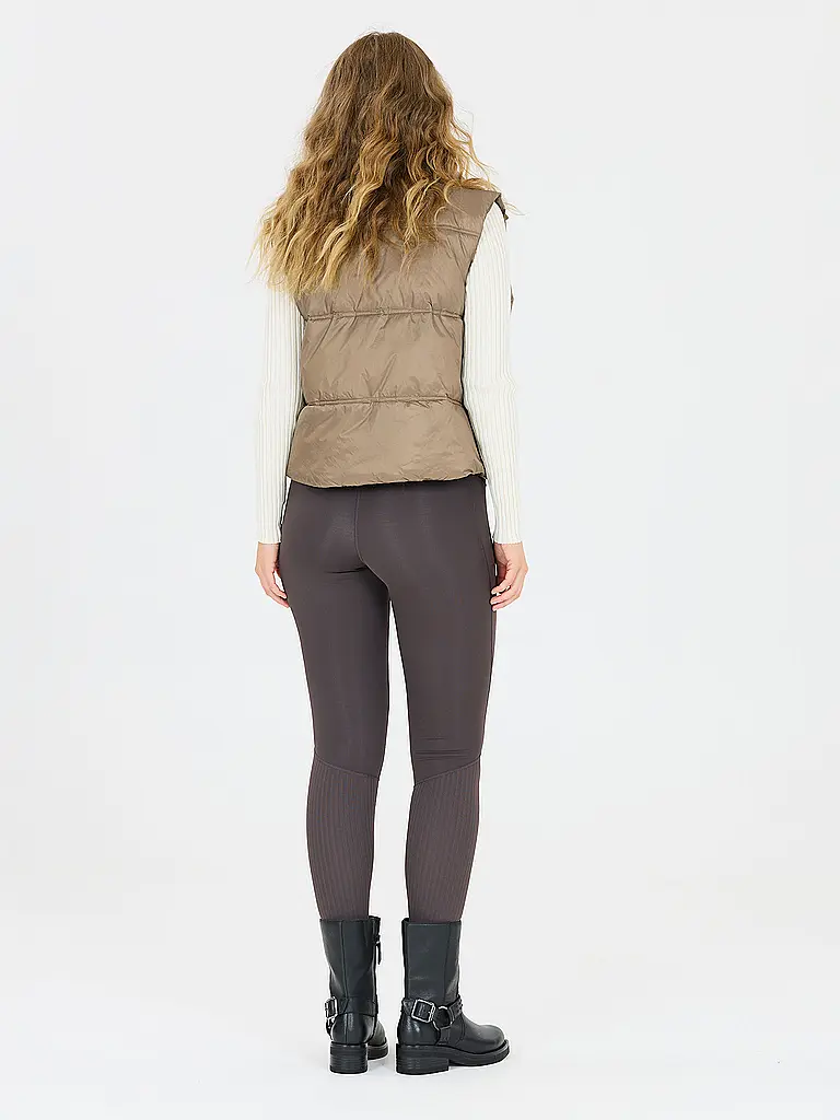 ATHLECIA | Damen Weste Chica | braun