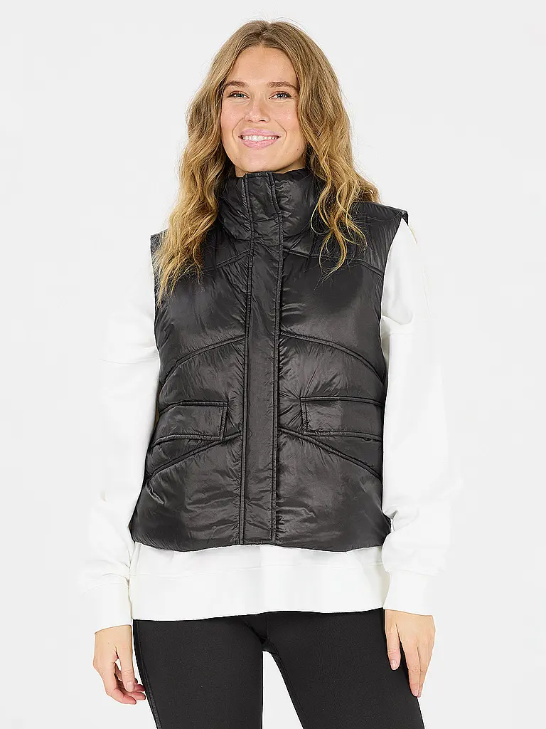 ATHLECIA | Damen Weste Chica | schwarz