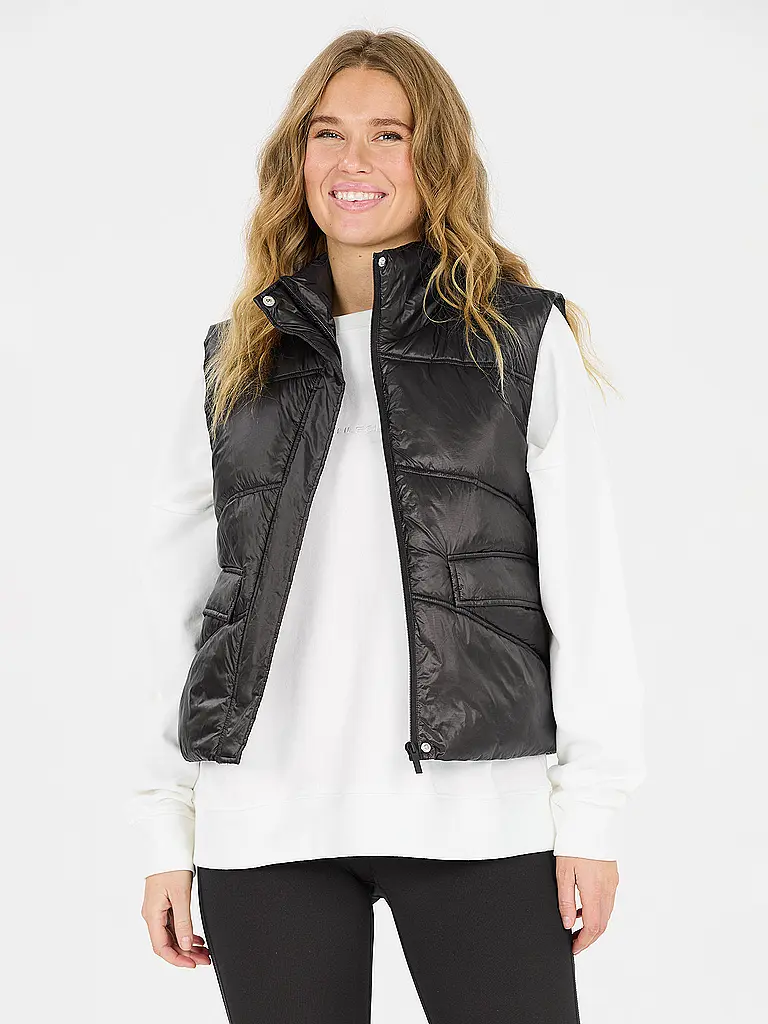 ATHLECIA | Damen Weste Chica | schwarz
