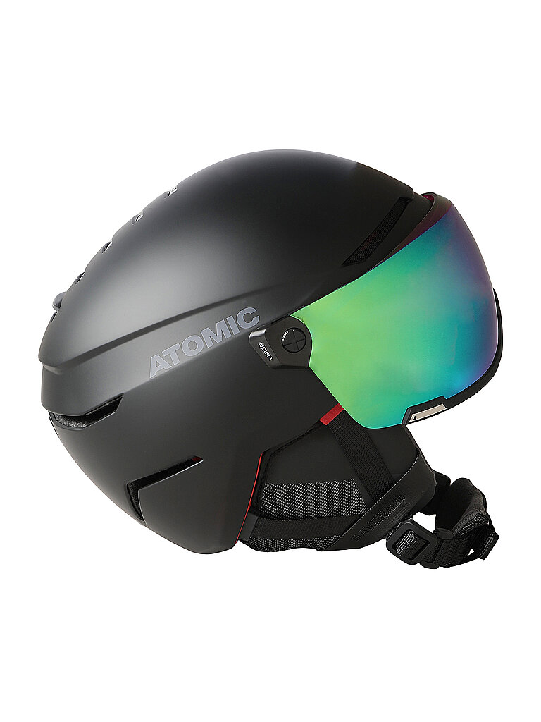 Skihelm Savor Visor Stereo schwarz 51-55CM B