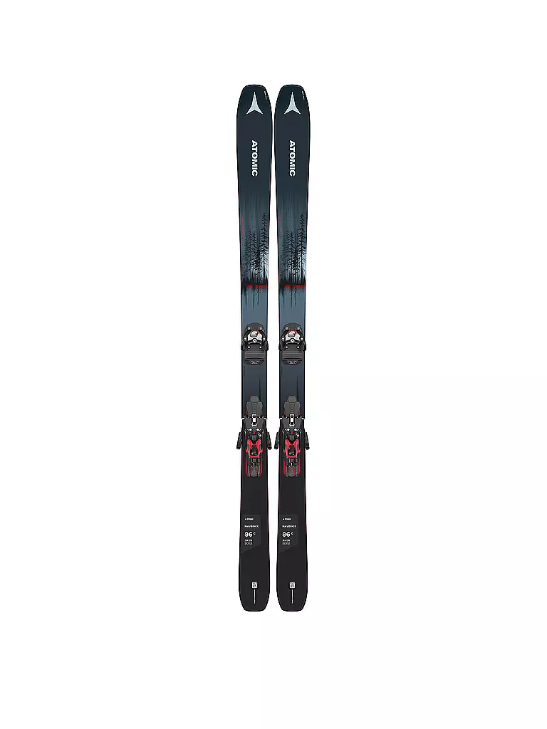 ATOMIC | Herren Allmountainski Set Maverick 86 C + Warden R11 MNC | blau