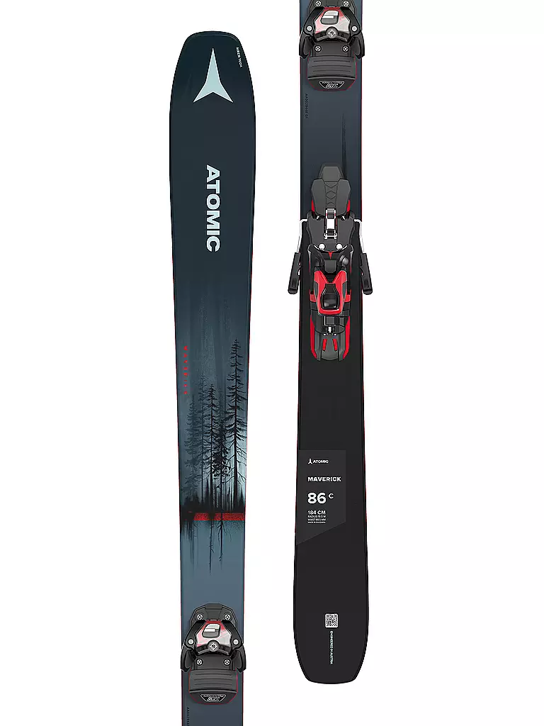 ATOMIC | Herren Allmountainski Set Maverick 86 C + Warden R11 MNC | blau