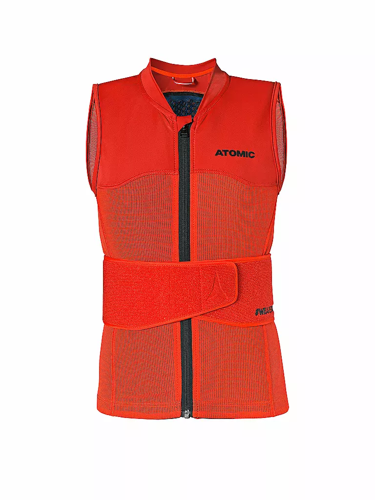 ATOMIC | Herren Protektorweste Live Shield Vest Amid M | rot