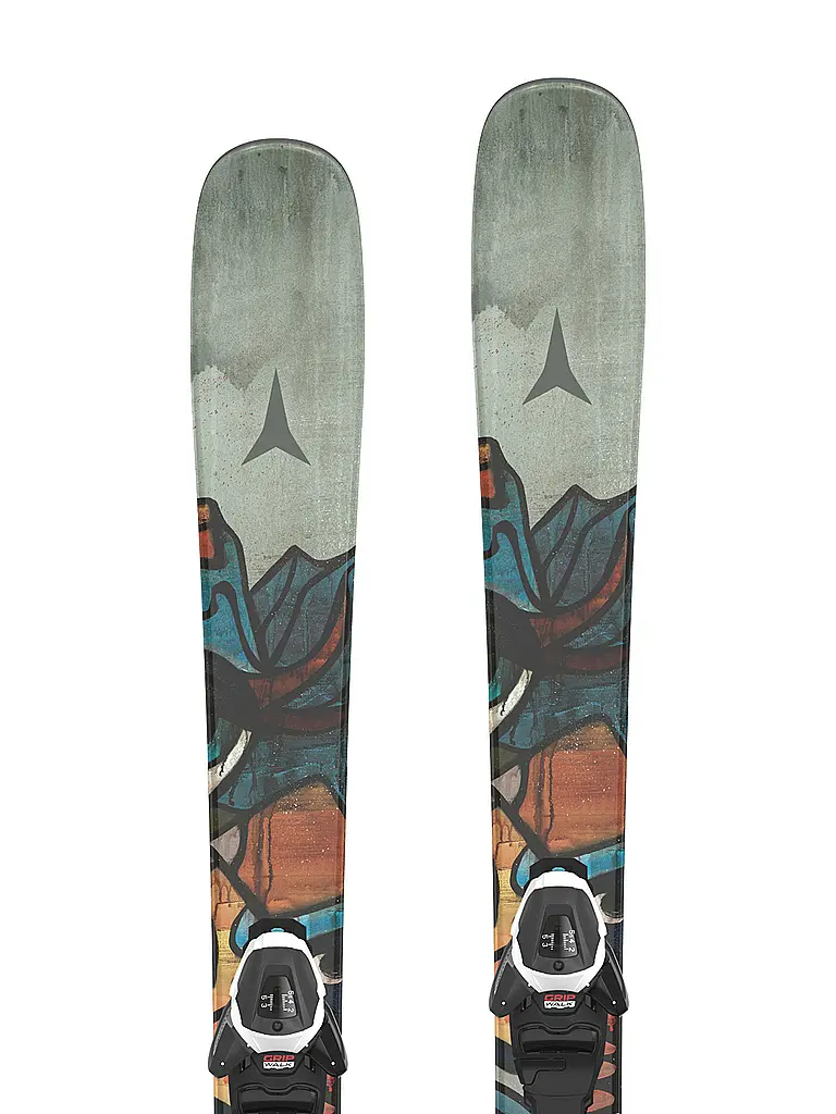 ATOMIC | Jugendski Set BENT JR 130 + L 6 GW | bunt
