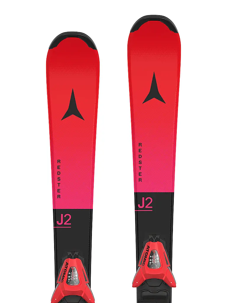 ATOMIC | Jugendski Set Redster J2 100-120 + C 5 GW | rot