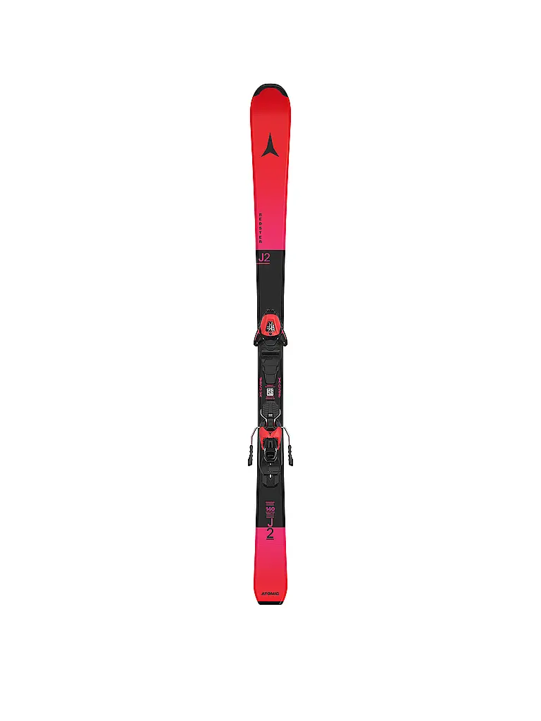 ATOMIC | Jugendski Set Redster J2 130-150 + L 6 GW | rot