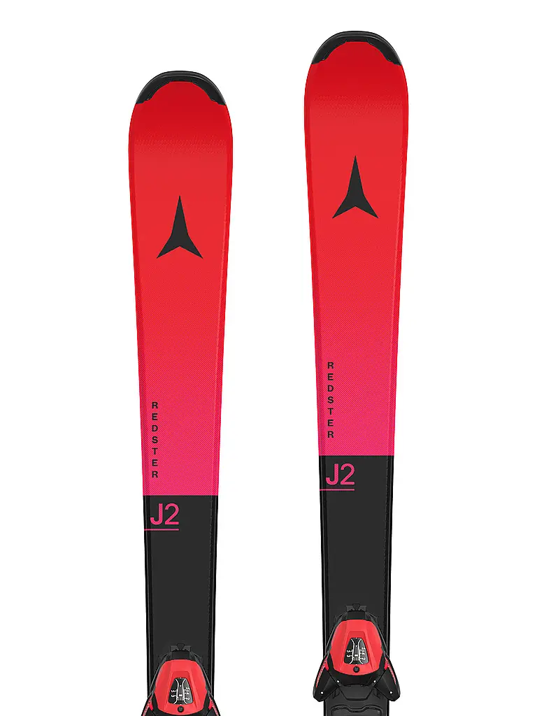 ATOMIC | Jugendski Set Redster J2 130-150 + L 6 GW | rot