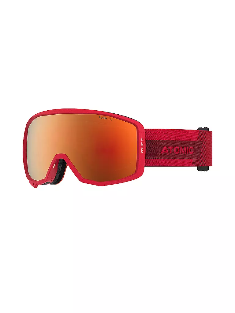 ATOMIC | Kinder Skibrille Count JR Spherical | rot