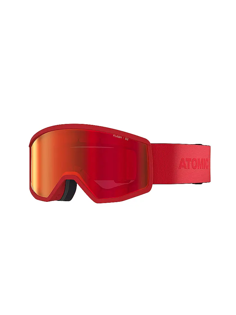ATOMIC | Kinder Skibrille Four JR XS Flash | rot