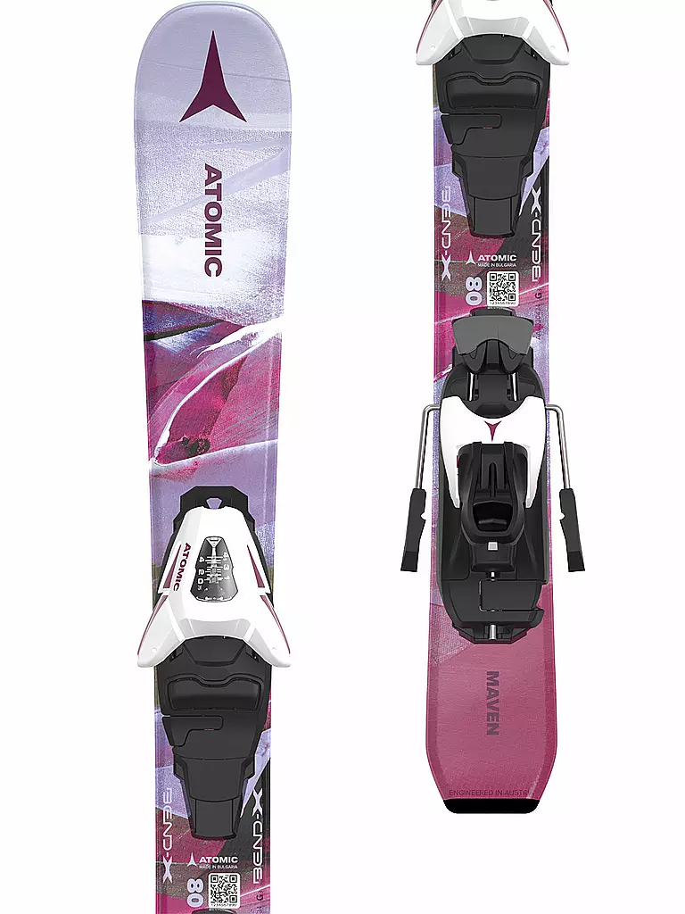 ATOMIC | Mädchen Kinderski Set Maven + C5 GW | bunt