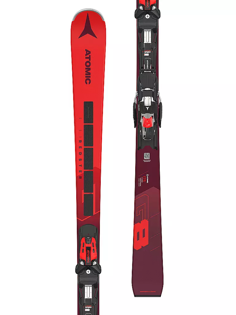 ATOMIC | Raceski Set Redster G8 Revoshock C + X 12 GW | rot