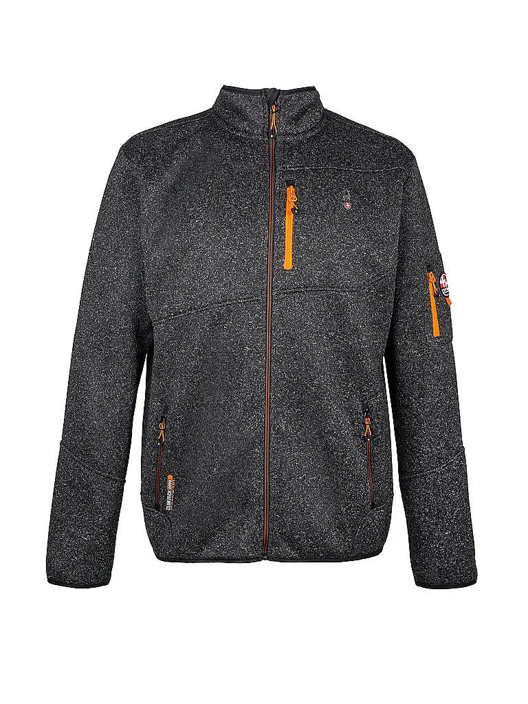 AULP |  Herren Fleecejacke Navoy  | schwarz