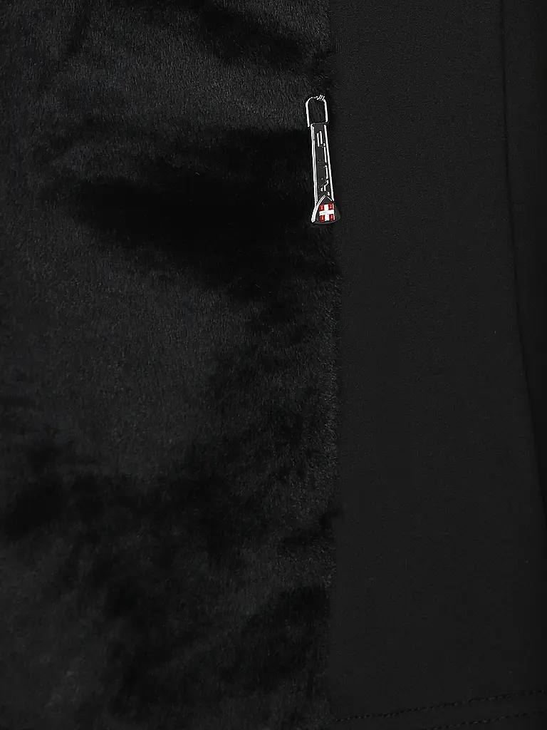 AULP | Damen Fleecejacke Rafia | Schwarz