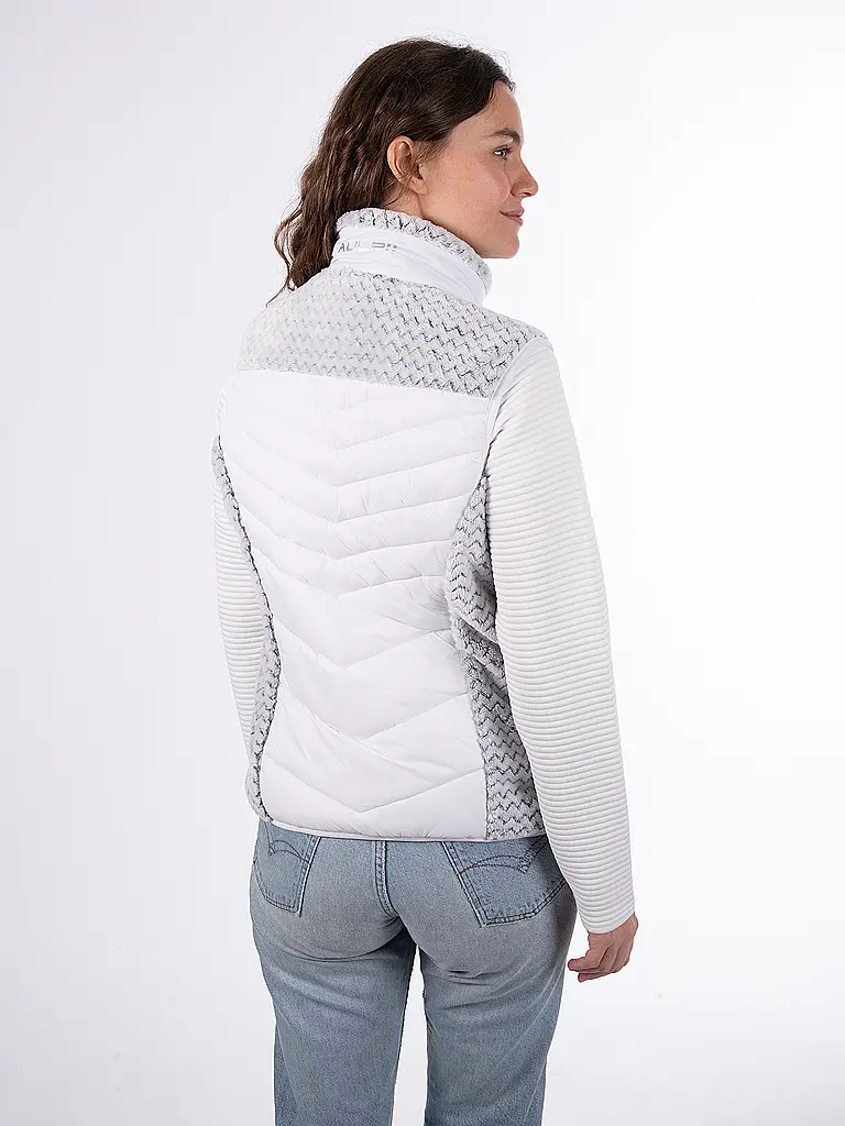 AULP | Damen Hybridweste Corda | weiss
