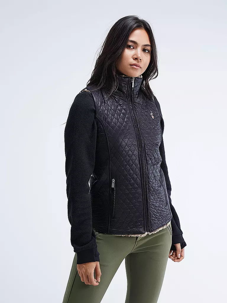 AULP | Damen Wendeweste Lappy | braun