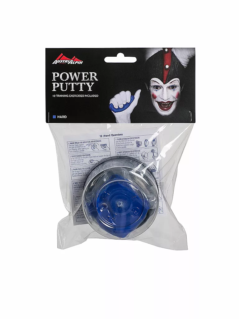 AUSTRIALPIN | Trainingsknete Power Putty Schwer | blau