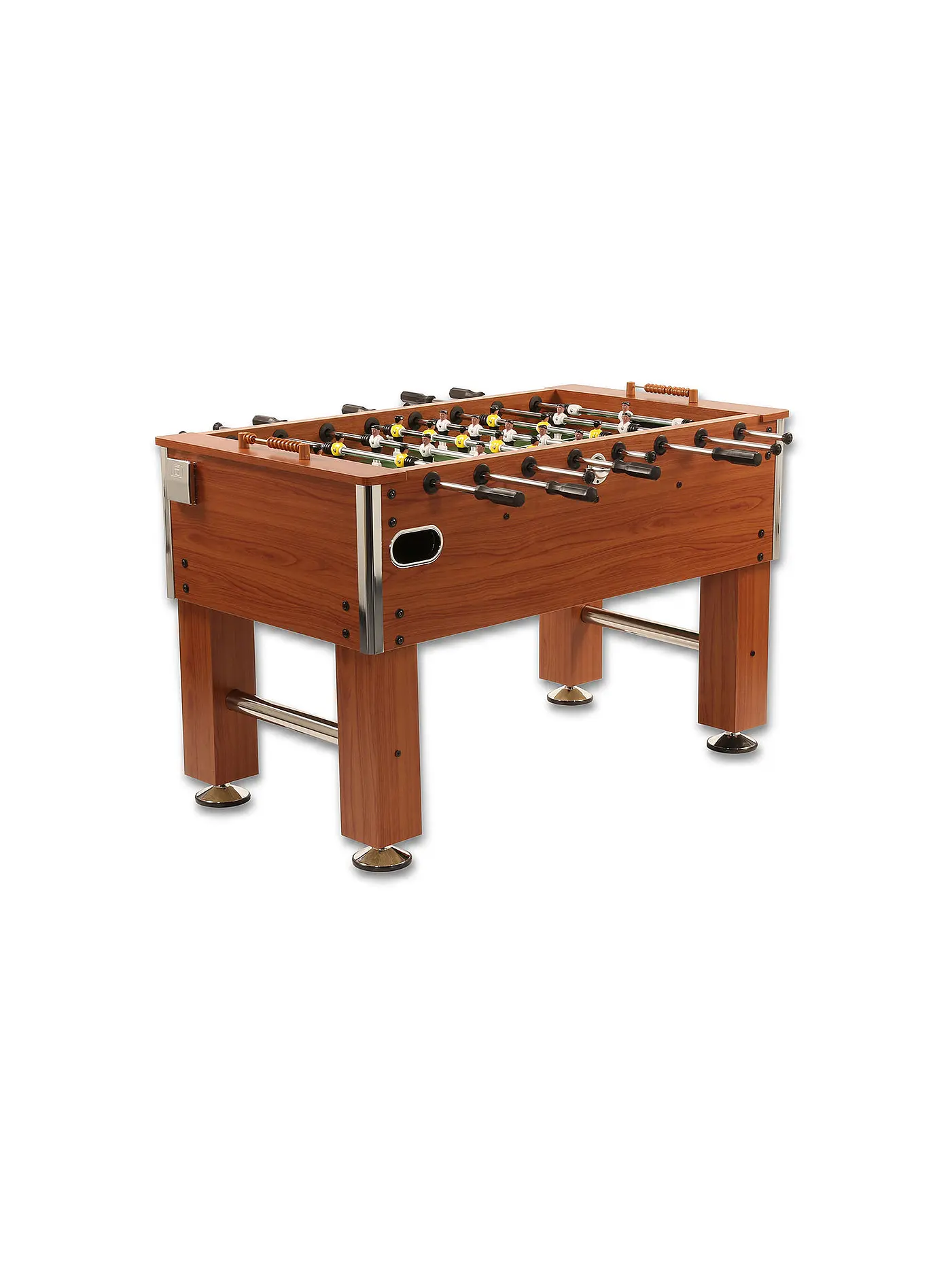BANDITO SPORT | Fußballkicker Profi Soccer Deluxe - Holzdekor | 