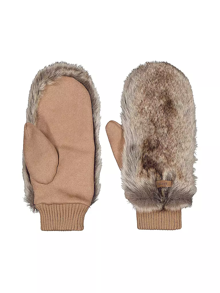 BARTS | Damen Fleecefauster Fur | hellbraun