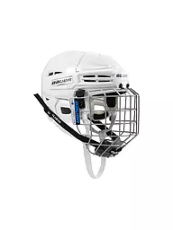 BAUER |  Herren Hockeyhelm IMS 5.0 Combo Small | weiss