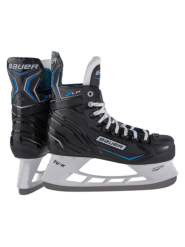 Bauer Skate Hockeyshoe Polycarb Microfaser Schwarz