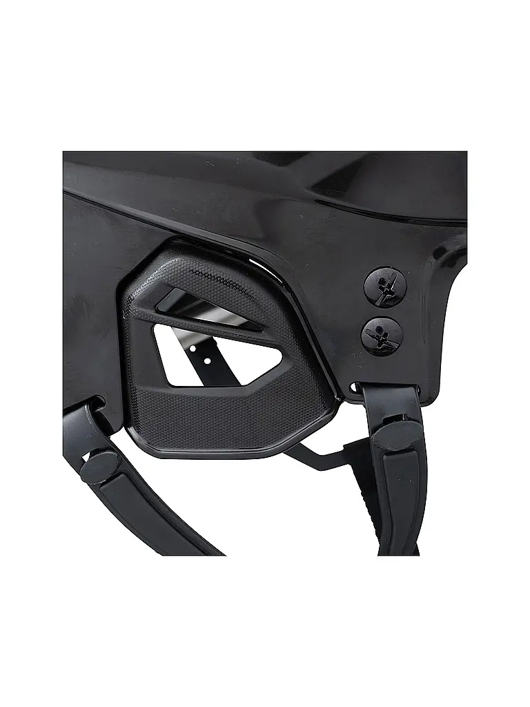 BAUER | Herren Eishockeyhelm Re-Akt 55 inkl. Gitter | schwarz