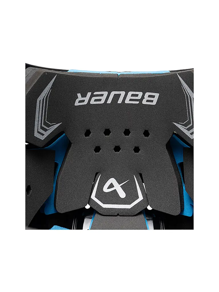 BAUER | Herren Eishockeyhelm Re-Akt 55 inkl. Gitter | schwarz