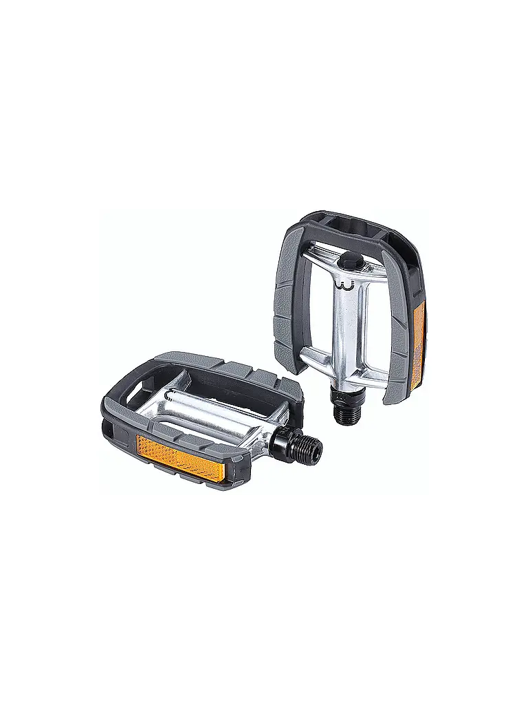 BBB | Fahrrad ComfortLight Trekkingpedal BPD-43 mit CroMo Achse | Schwarz