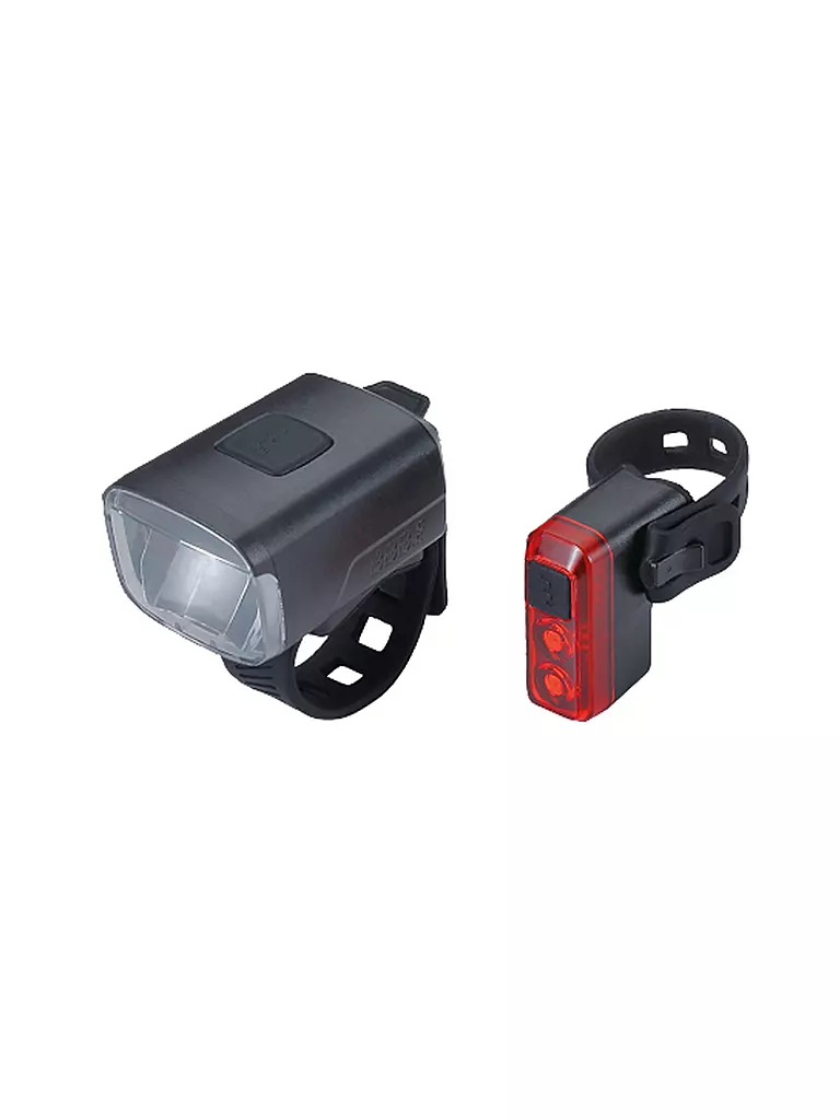 BBB | Fahrradlicht Set Akku Studcombo BLS-144 | schwarz