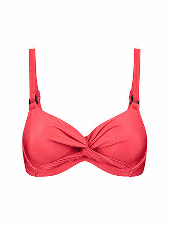 BEACHLIFE | Damen Bikinioberteil Red Shine