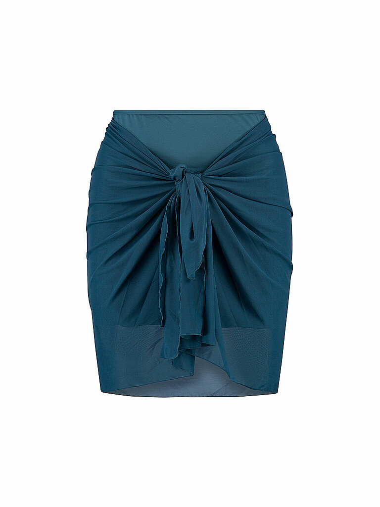 BEACHLIFE Pareo Glänzend Mesh Polyamid-Elastan Petrol