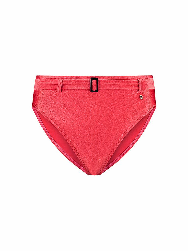BEACHLIFE High Waist Bikinihose Polyamid-Esasthan Rot